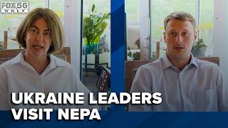 Former Ukrainian Marine held in Russian captivity, Kyiv professor visit NEPA