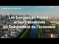 Les banques en france  acteurs essentiels du financement de lconomie