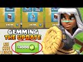 Gemming The Update! Beating Stephanie in Legends! Top 60 Global | #clashofclans