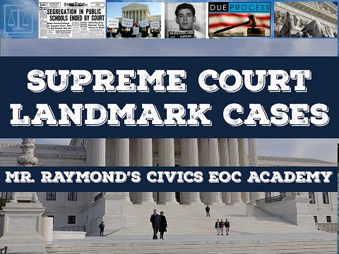 US Supreme Court Landmark Cases