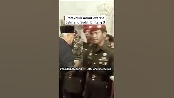SATU2NYA PERWIRA KOPASSUS LULUSAN AKMIL YG IKUT EKSPEDISI MOUNT EVEREST,LETJEND TNI IWAN SETIAWAN
