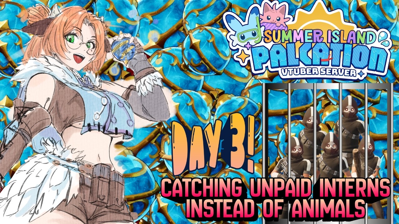 【 Palworld 】It is QUANTITY over QUALITY! Catching unpaid interns instead of animals【 V-SIP 】