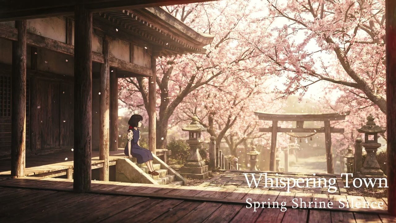 1980s Japan Shrine in the Afternoon | 4 Hours Calm Instrumental Ambience