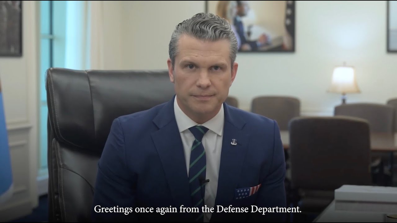 A Message From Defense Secretary Hegseth to the American Warfighter and the American Taxpayer