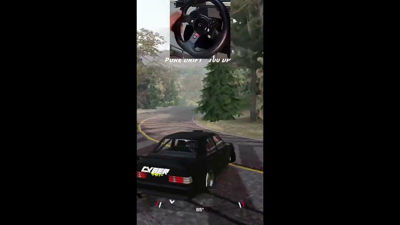 Carbon Mercedes Drifting 