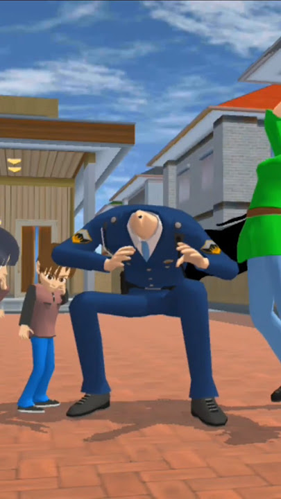 Hurry to pick up the young child😁#sakuraschoolsimulator #shortvideo #viralvideo # funny #