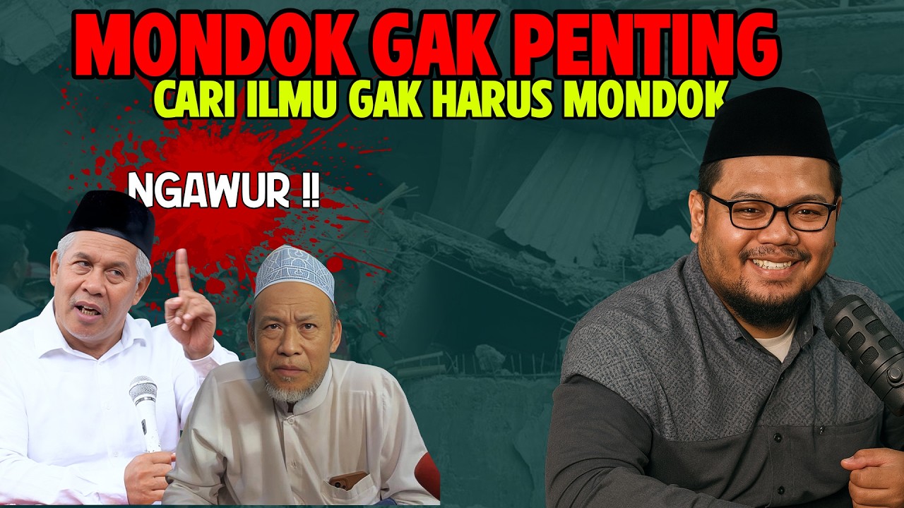 KH MARZUKI MUSTAMAR ANGKAT BICARA !! KORBAN PONPES AMBRUK || GURU GEMBUL ,GAK PERLU MONDOK