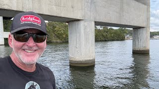 On The Water Demo…How To Catch Bass Around Bridge Piers…
