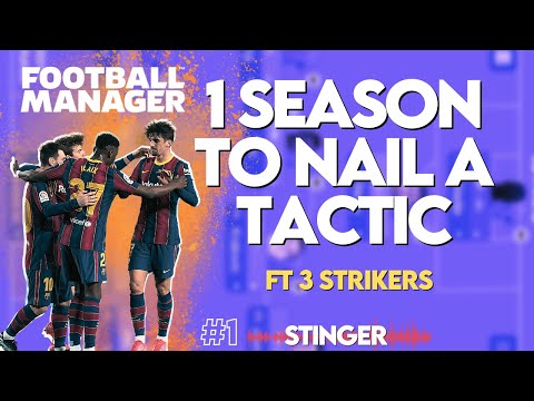 FM21 NEW SERIES | 1 SEASON TO NAIL A TACTIC #1