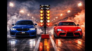 German Muscle vs JDM Legend 💥 Drag Race#BeamImpact #BeamNG #BeamNGdrive