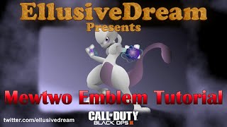 Mewtwo CoD Emblem Tutorial by EllusiveDream