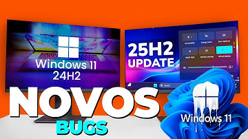 Microsoft CONFIRMA que Windows 11 24H2 e 25H2 ESTÃO QUEBRADOS! DESEMPENHO ZERO!