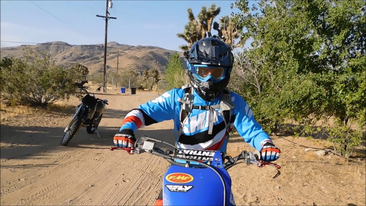 Mountain bike vs dirt bikes YouTube