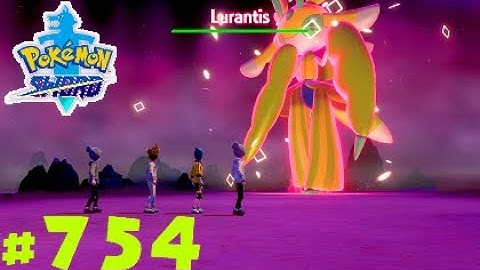 Pokemon Sword Shiny Dynamax Lurantis Raid & Catch
