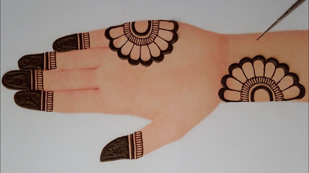 Stylish Easy Front Hand Mehndi Design |Very Simple Mehndi Design |Mehndi