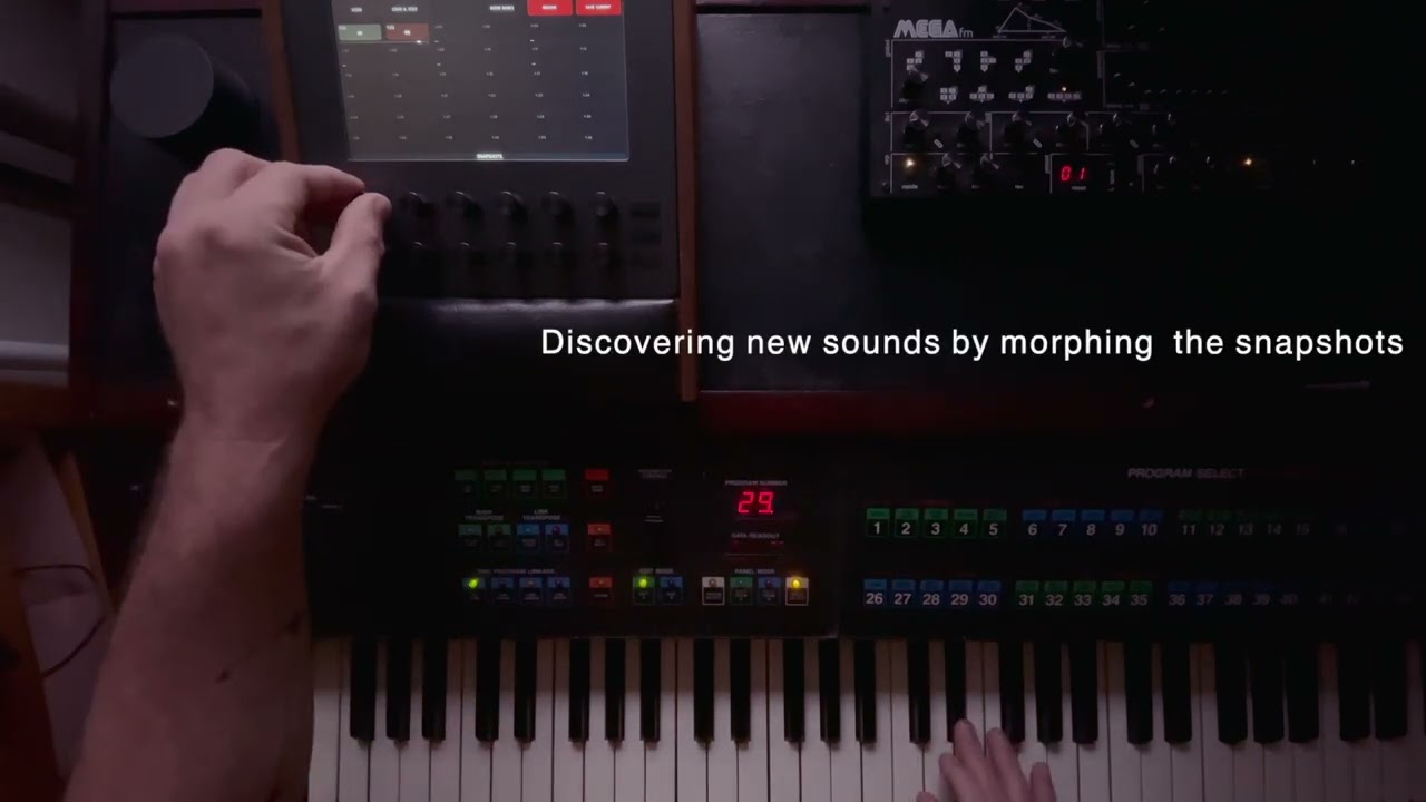Sound sculpting with Electra One /w Rhodes Chroma
