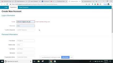 How to submit your research paper using Microsoft CMT