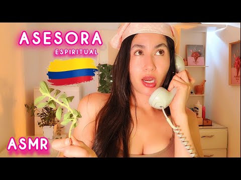 ASMR ASESORA Espiritual Colombiana Te VENDE una LIMPIA 🌿 Soft Spoken