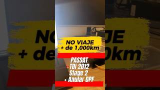 VW Passat TDI 2012 con Falla en DPF Filtro de Partículas, me enviaron ECU desde Durango para Stage 2