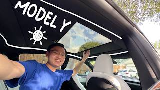 NEW RETRACTABLE SUNSHADE FOR 2026 TESLA MODEL Y JUNIPER