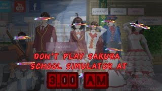 3.00 A.m Sakura School Simulator Concept