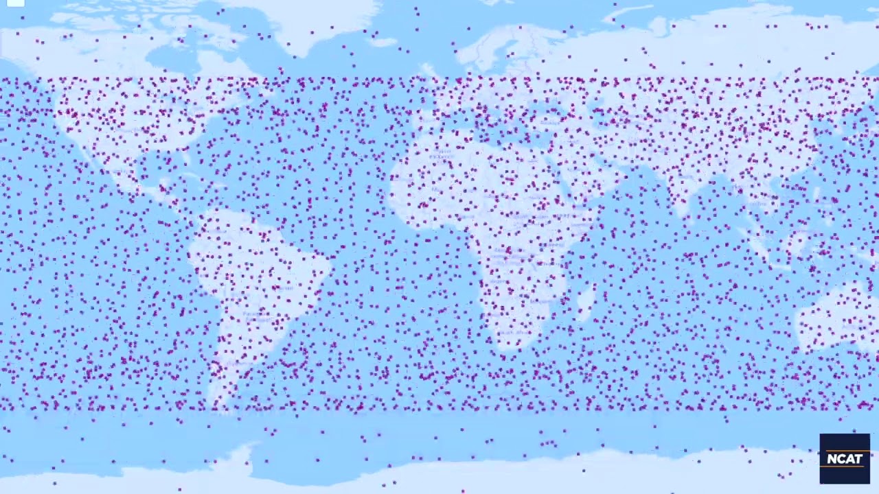 All active satellites and Starlink