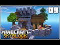 Minecraft Skyblock, But it's only One Block - Episode 9 - Enchanting Room & Nether Portal