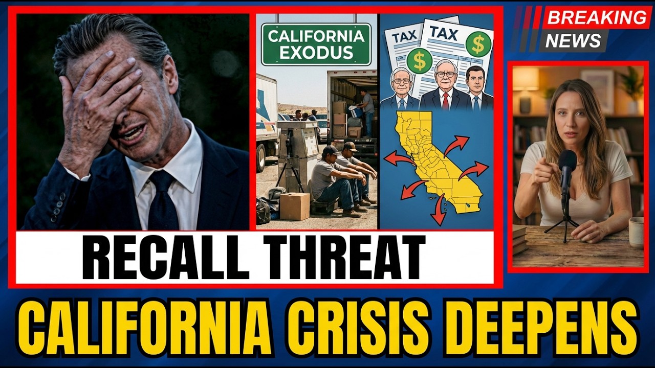 California Governor RESPONDS as Billionaire Tax Triggers Recall Threat