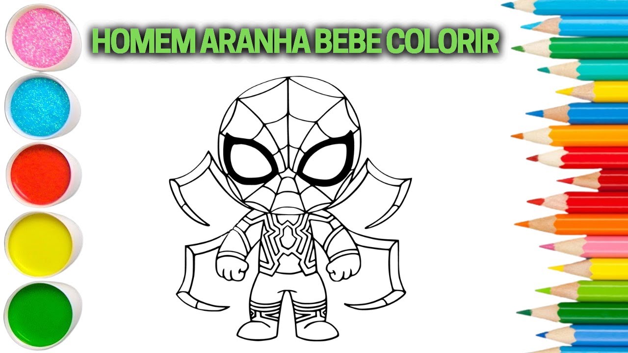 desenhos para colorir homem aranha 7 –  – Desenhos para Colorir