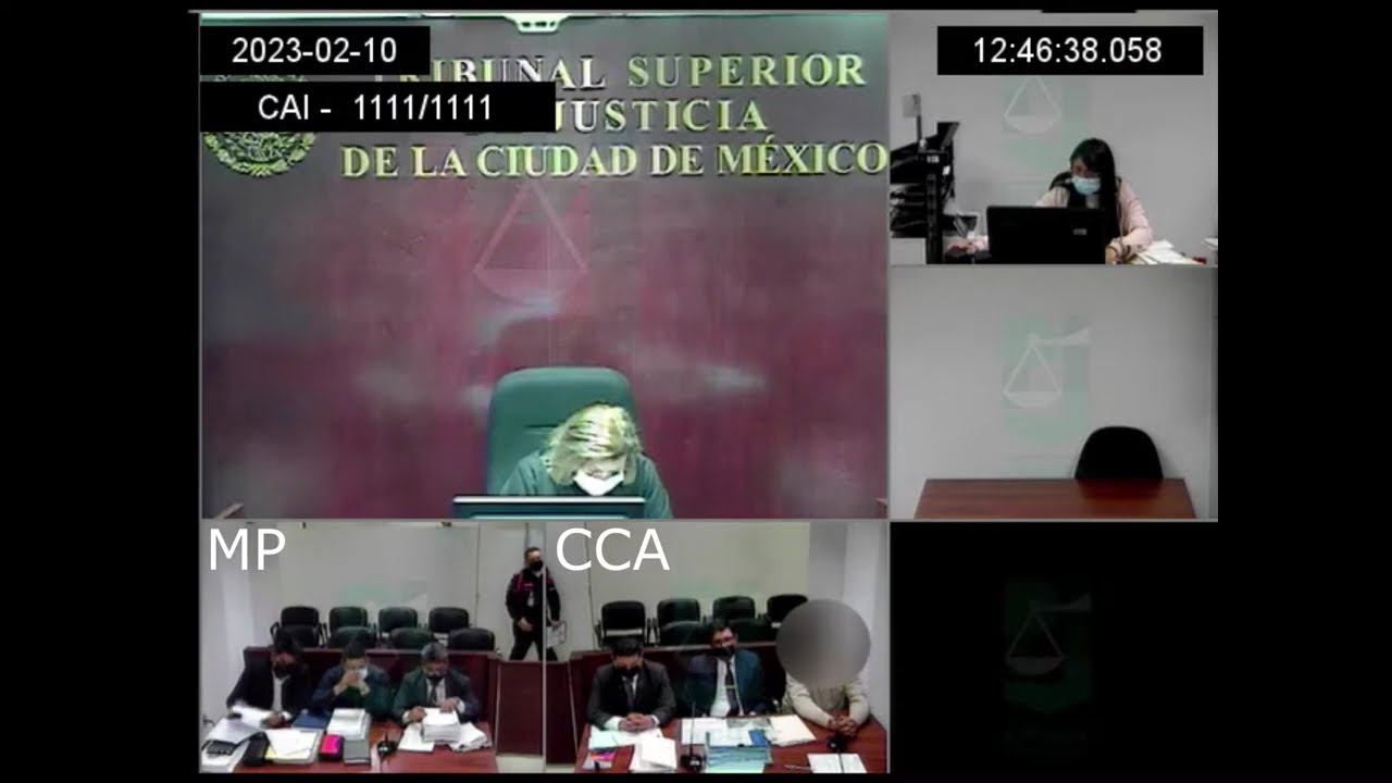 Audiencia Intermedia Penal ciudad de México. (Parte 1)