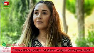 Müğənni Aygün Mirzəyeva Ölüm xəbəri yalnışdır . #RegiontvAzerbaycan #Trend Resimi