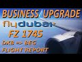 Fly Dubai BUSINESS UPGRADE FZ1745 Dubai-Belgrade ✈️ FLIGHT REPORT ✈️ B737-800 #FlyDubai