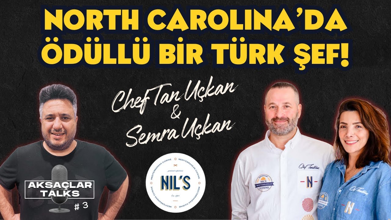 North Carolina'da Ödüllü Bir Türk Şef! Tan Uçkan & Semra Uçkan Röportajı (Turkish Chef in NC)