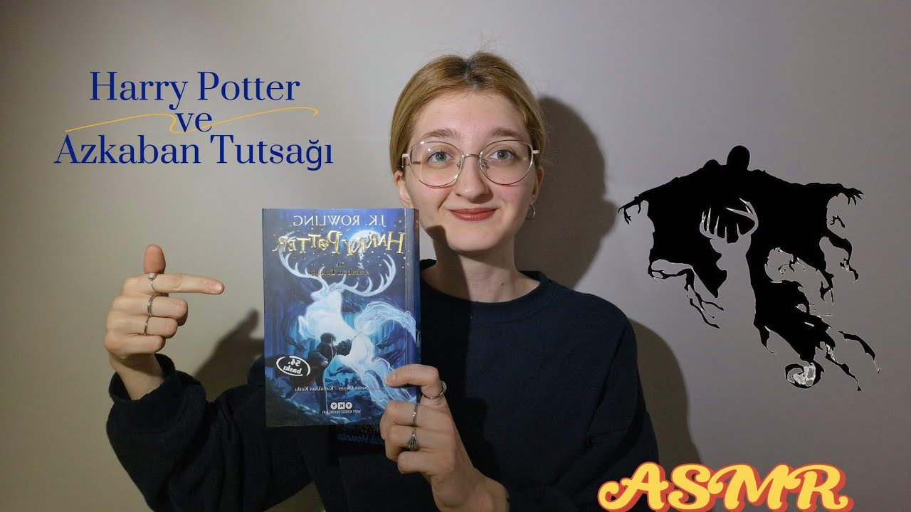 ASMR | anlaşılır, yarı anlaşılır fısıltı ile kitap okuma ✨️ #harrypotter