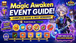 🔥 EVO Defense Merge TD Magic Awaken Event Guide | Best Rewards, Tips & Full Event Breakdown!