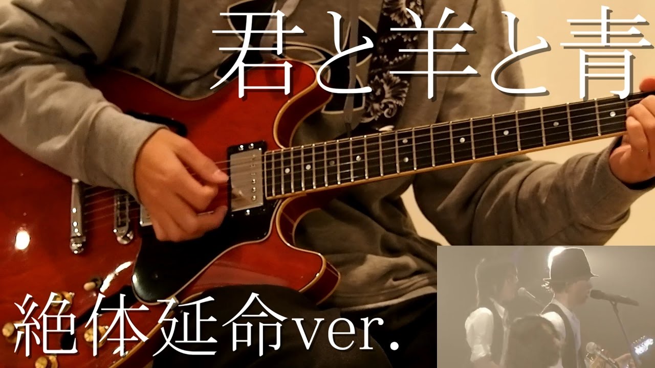 君と羊と青 絶体延命ver.／RADWIMPS -Guitar Cover【弾いてみた】