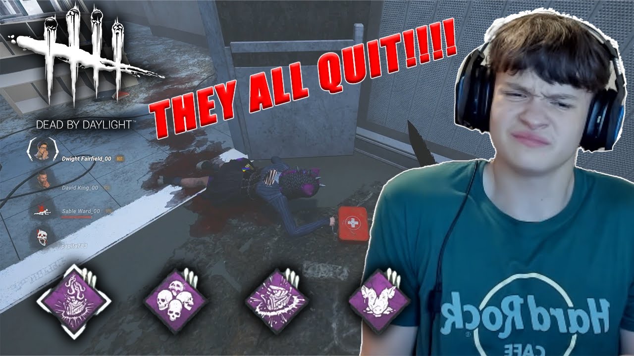 Best legion build made them quit [DEAD BY DAYLIGHT] - YouTube