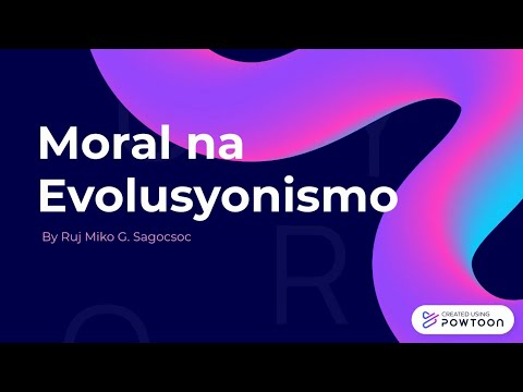 Moral na Evolusyonismo