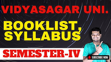 “Vidyasagar University BSc Physics 4th Semester NEP | Syllabus, Booklist & New Batch”