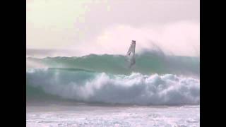 Vidar Jensen windsurfing Ponta Preta some years ago