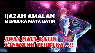 CARA PALING MUDAH MEMBUKA MATA BATIN - Bisa Untuk Pemula