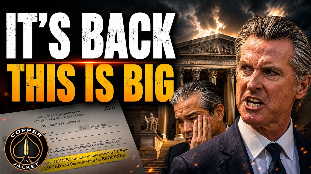 This Is Big: A Major 2nd Amendment Battle Just Re-Opened In California