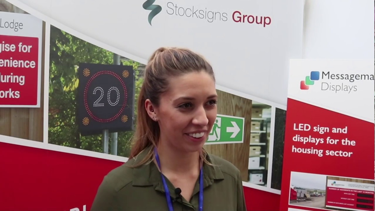 CRUZ Signage at London Build 2018 - YouTube