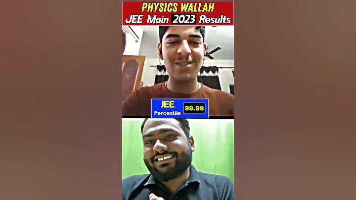 AIR 303 in JEE MAIN 2023 Session 2🥳🔥#PhysicsWallah #Shorts