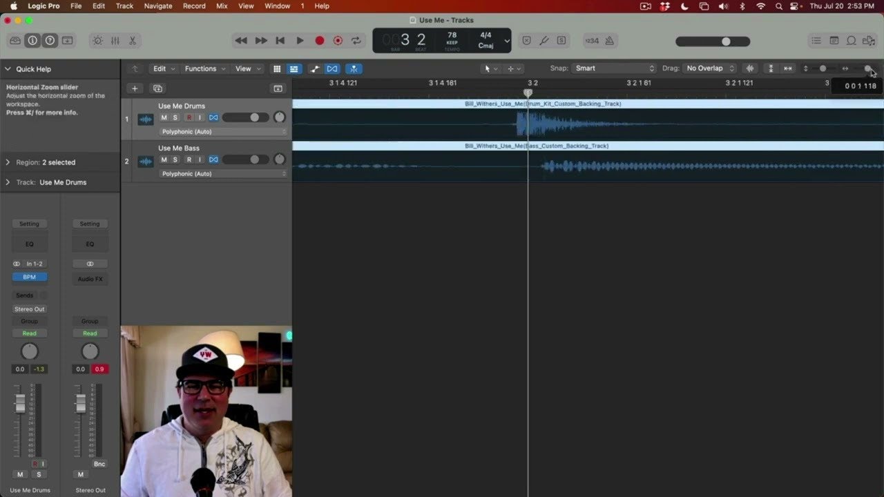 How To Loop Cycle Your Music in Logic Pro X or Garage Band - YouTube