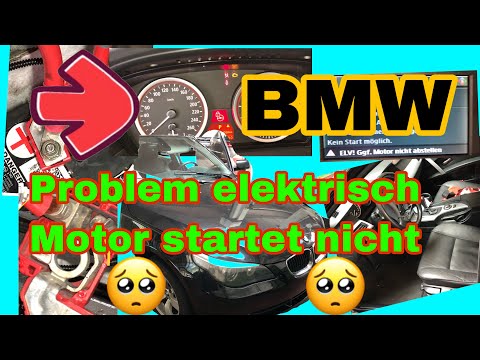 Video: Warum startet mein BMW x5 nicht?