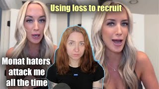 Monat haters attack me all the time | MLM hun reads mean dms | #antimlm #monat