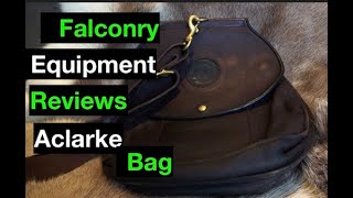 Falconry equipment review. Aclarke falconry bag by Hawk Riders 1,723 views 3 years ago 5 minutes, 17 seconds