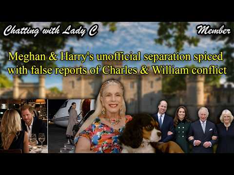 Meghan & Harry's unofficial separation spiced with false reports of Charles & William conflict