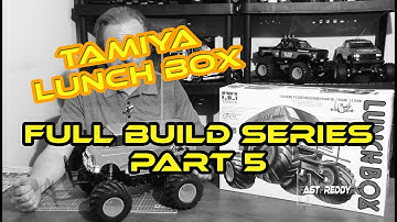 Tamiya Lunch Box - Full Build Series - Part 5 - Painting and Finishing the Body (Final Steps!)